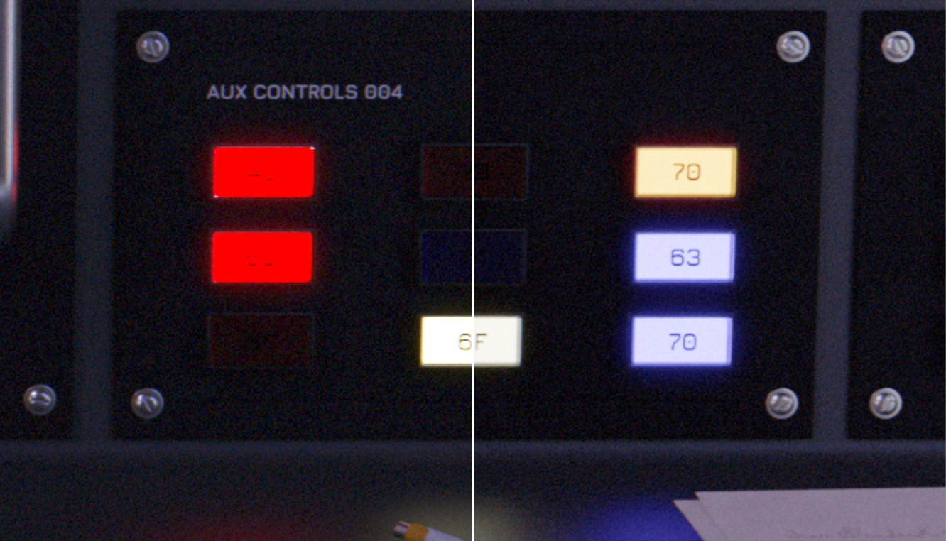 Comparison of AGX on vs off
