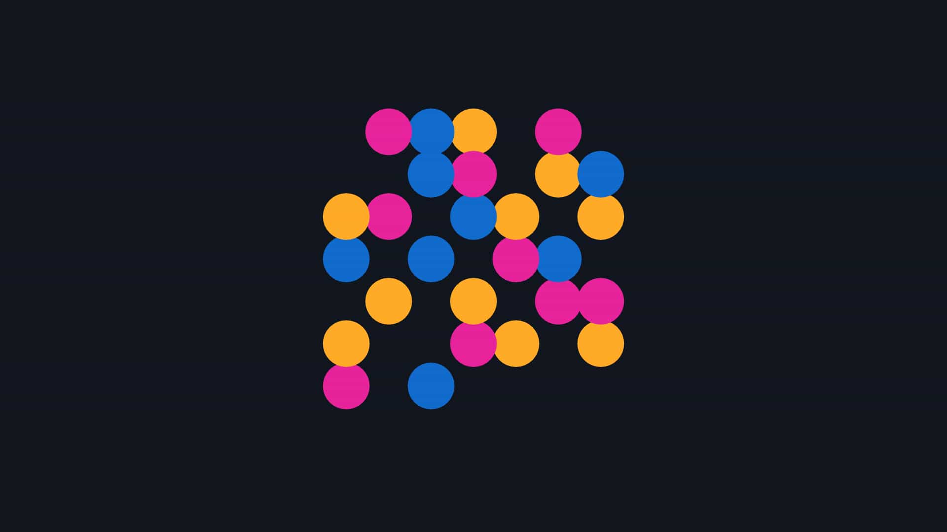 Toronto Mesh proposed logo — a group of slightly overlapping circles