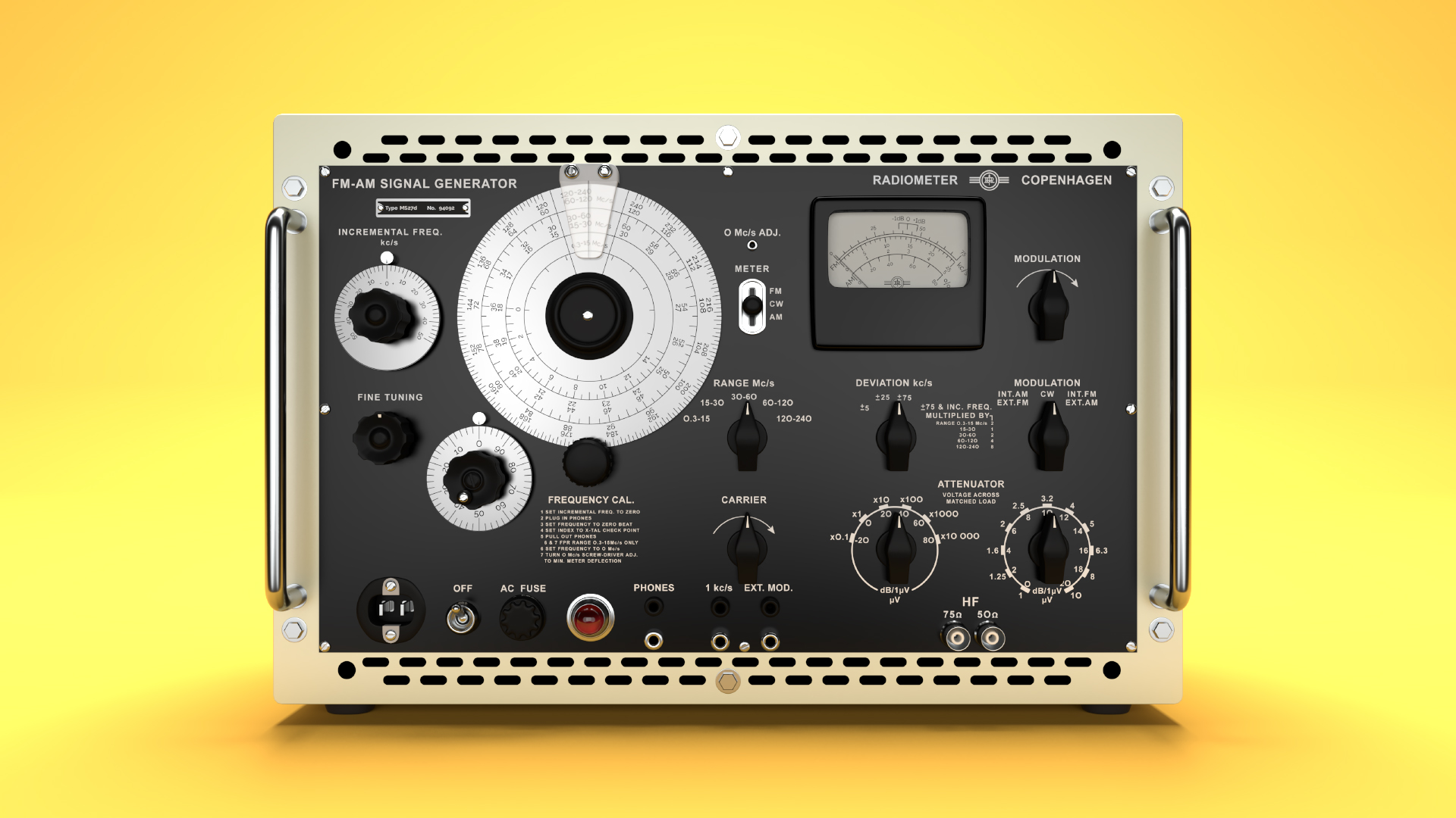 Radiometer Copenhagen FM/AM Signal Generator