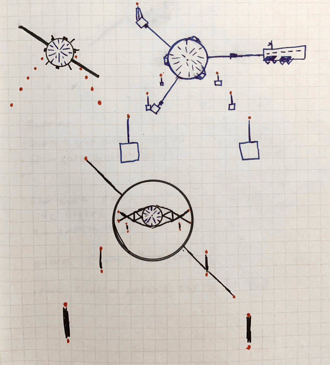 Concept sketches for the stargate